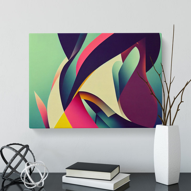 Surrealism Abstract Art Vol.3 - Wrapped Canvas, 40cm H x 60cm W x 3cm D