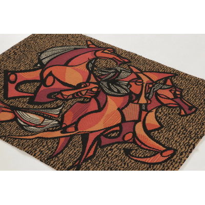 Cotton and Wool Area Rug