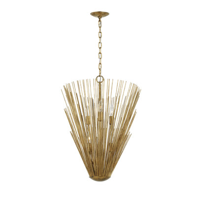 6 - Light Antique Gold Unique/Statement Pendant