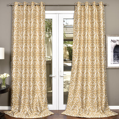 Talbot Semi Sheer Curtain Single Panel