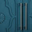 Grande armoire de rangement en bois sculpté avec portes en métal et poignée ajustable Mordern-506506960