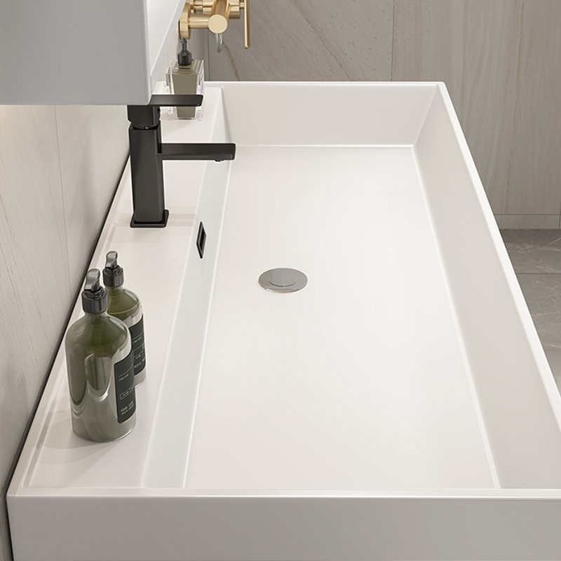 Modern minimalist bathroom cabinet
