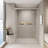 44-48 In. W X 72 In. H Shower Door, Semi-Frameless Bypass Bathroom Sliding Door With 1/4" (6Mm) Tempered Glass-120179008-120179011