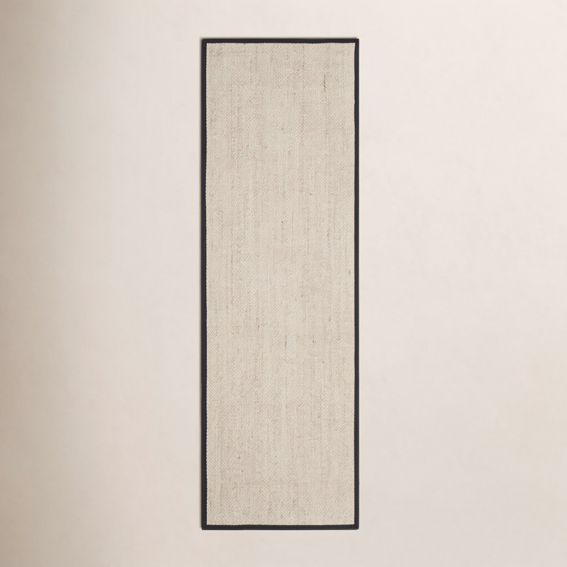 Tapis marbre / noir Torbin, Tapis de couloir 2 pi 6 po x 6 pi