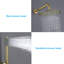 Robinet de douche avec valve brute-70491257