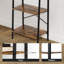 Brandisha 172cm H x 56cm W Metal Ladder Bookcase
