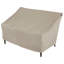 Housse pour causeuse de patio Modern Leisure, paquet de 2, L 66 po x l 40 po x H 39 po, beige-75037919