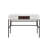 Verster Natural & Black Finish Writing Desk W/USB (Not Including Office Chair)-2105075931