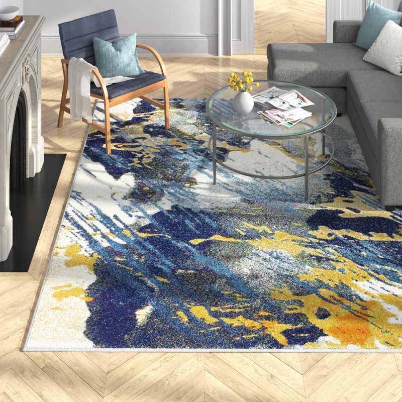 Titus Abstract Area Rug, Rectangle 229 x 290cm