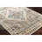 Labombard Traditional Blue and Rust Area Rug-88042192