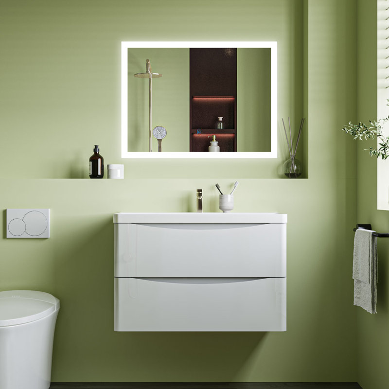 Aahil Rectangle Mirror, 80 cm x 60 cm