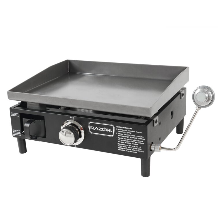 Blue Rhino Razor 1-Burner Liquid Propane Flat Top Grill in the Flat Top  Grills department at