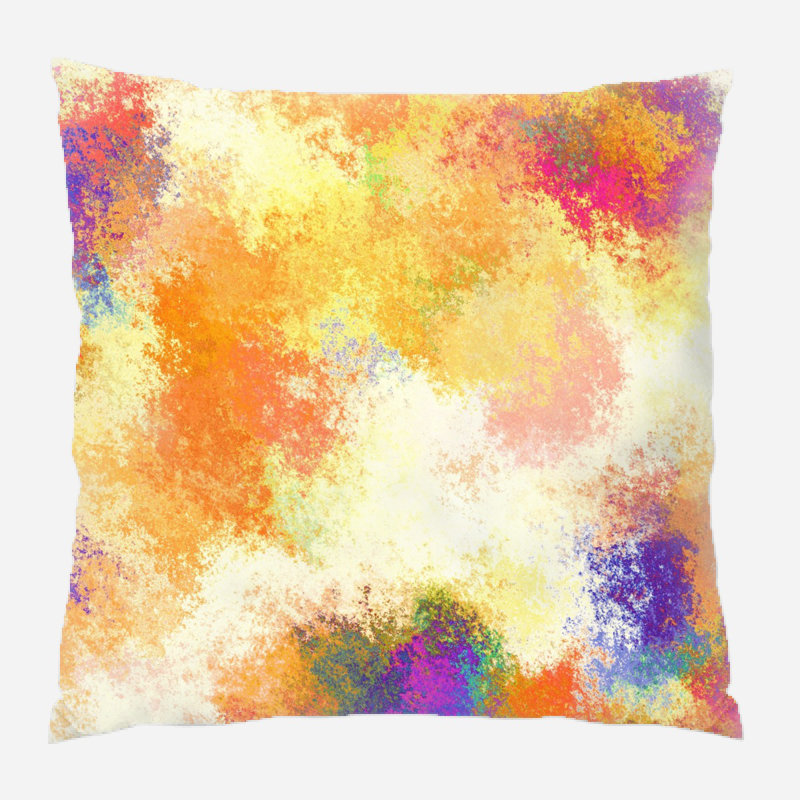 Masam Throw Pillow, Microsuede, Indoor