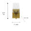 Steel Flush Mounted Sconce