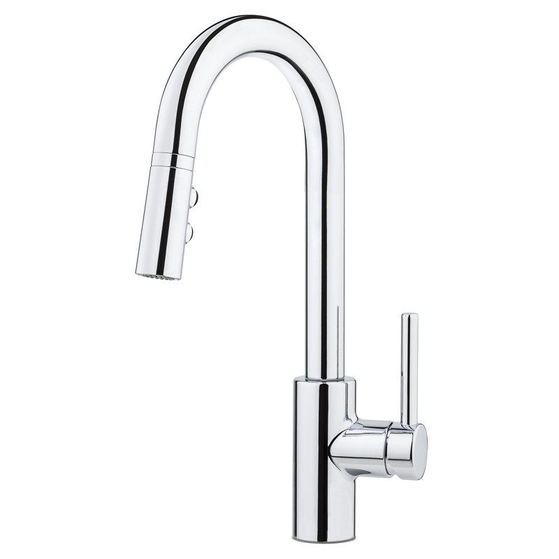 Stellen Pull Down Bar Faucet, Polished Chrome