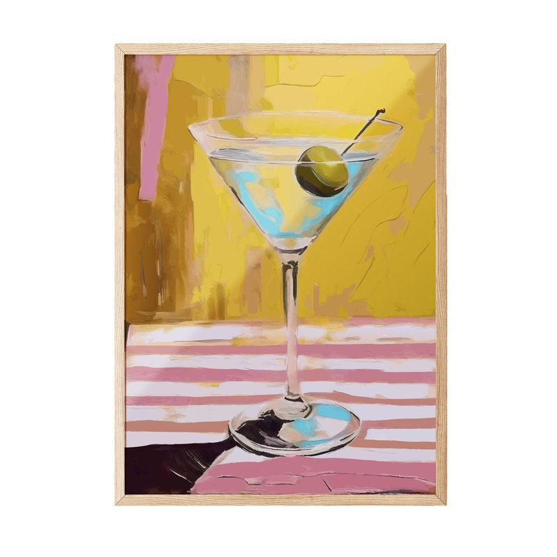 Peinture décorative encadrée