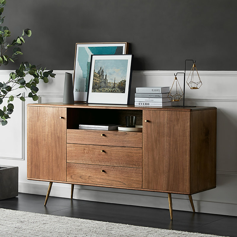 Buffet multifonctionnel léger de luxe minimalisme