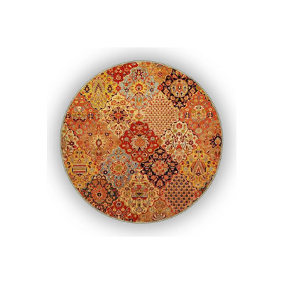 Tapis décoratif traditionnel à motifs traditionnels