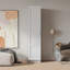 Armoire de rangement murale empilable, P 15,75 po x l 15,75 po x H 70,87 po