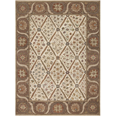 Suzani Hand Knotted Wool Indoor Rug