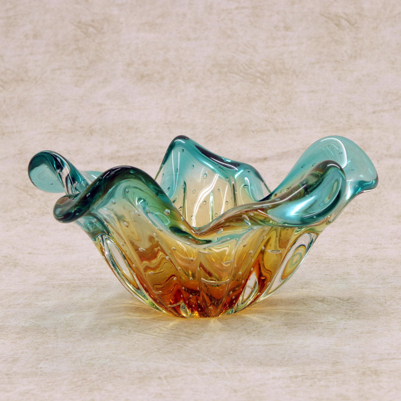 Naper Handmade Glass Decorative Bowl
