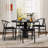Wishbone Chair Solid Wood Y-Back Dining Chairs-2126938410