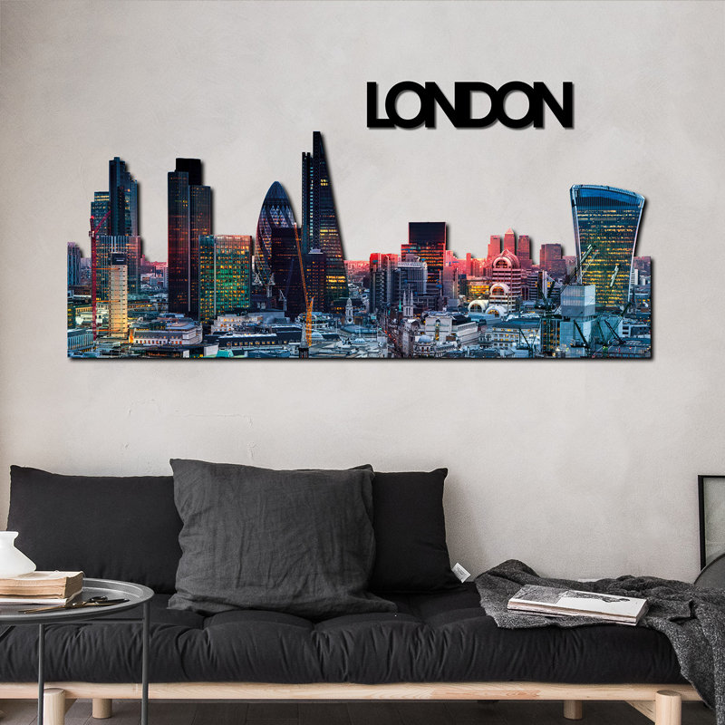 Londra Legno MDF Wall Décor