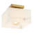 Dereham Alabaster Semi Flush Mount