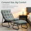 Chaise longue d'extérieur avec repose-pieds et coussins-1986574993