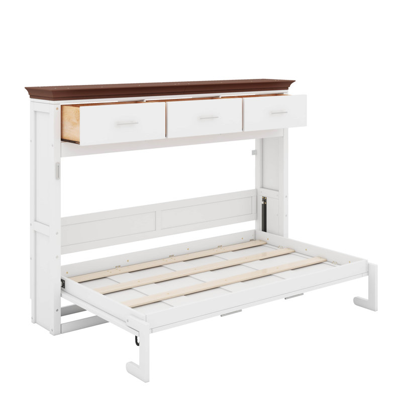 Murphy Bed With 3 Drawers