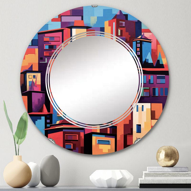 Miroir mural Wilker, 24 po x 24 po