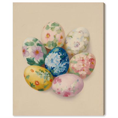 «Garden Ovals», reproduction d'art sur toile par Art Remedy, 30 x 36