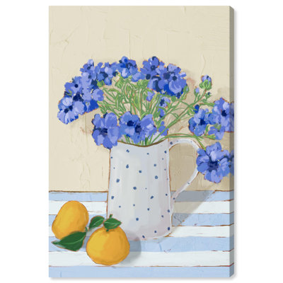 «Morning Vase», art délicat sur toile par Art Remedy