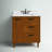 Baldwin 30 " W Freestanding Standard Free Standing 1 Single Vanity Bathroom Vanity With Engineered Marble Top-1221673467