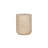 Mikylee Concrete Side Table - Travertine Look