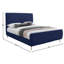 Lit plateforme tapissier à profil bas Zara-496311334-496311335