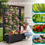 Planter Box With Trellis-676025953