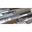 Twilight Random Sized Straight Edge Metal and Glass Mosaic Tile-36952528