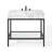 Modway Kingsley 36" Stainless Steel Bathroom Vanity-184185368