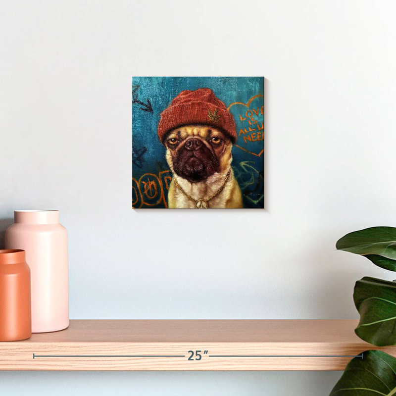 Brampt Canine Insomnia, 10" H x 10" W
