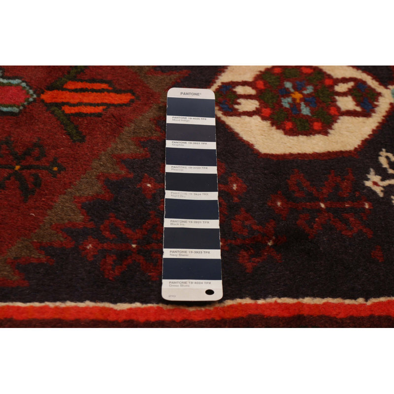 Tapis bleu marine Andelz 3 pi 2 po x 5 pi 0 po