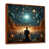 Brown Floater Framed Canvas