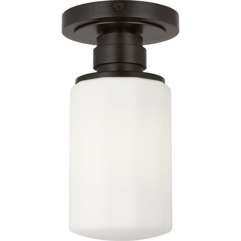Fairfax 1 - Light Flush Mount, Aged Iron
