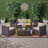 4Pc Chat Set, Outdoor Conversation Set