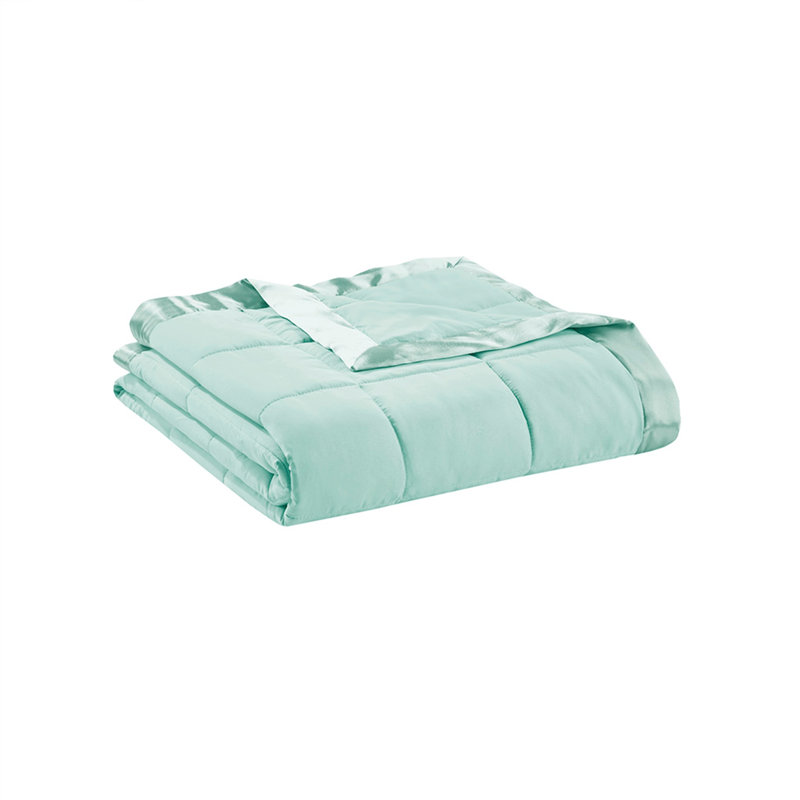 Couverture légère en duvet synthétique, Seafoam, Très grand lit