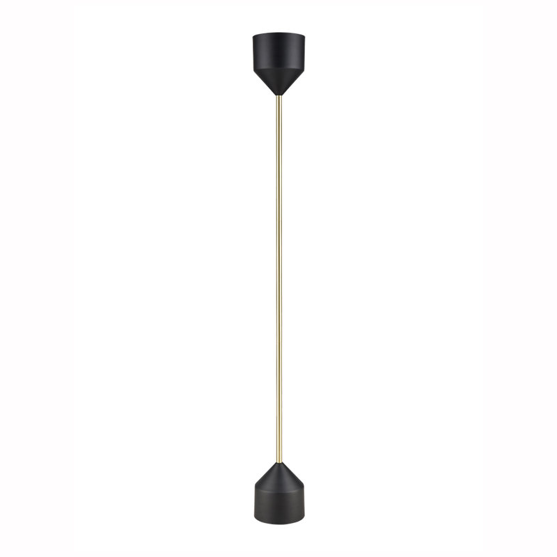 Amais 175cm Novelty Floor Lamp, Black/Gold