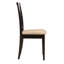 Ensemble de 2 chaises d'appoint à dossier en treillis