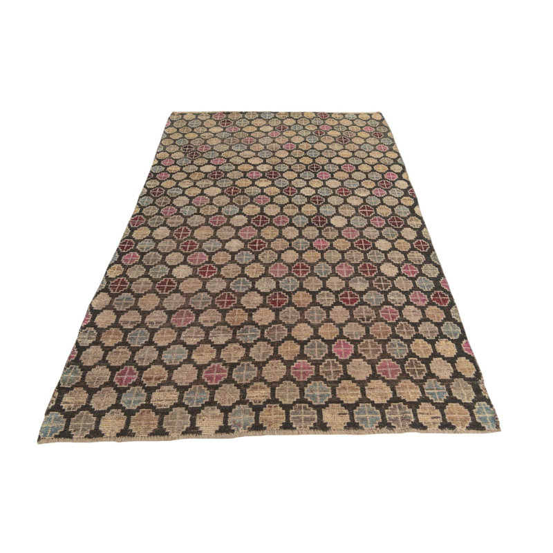 Tapis noir Oliveri