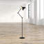 Busch 149.5cm Black Task Floor Lamp
