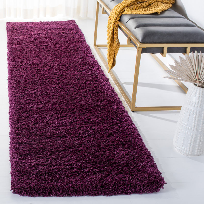 Irmtrud Area Rug, Runner 2'3" x 21', Purple 